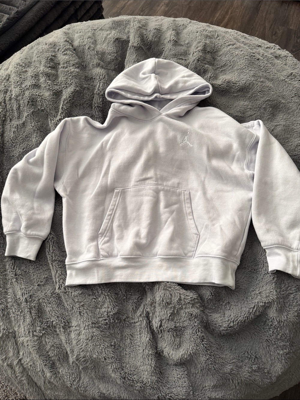 Jordan Kids Light Icy Blue Pullover Hoodie
